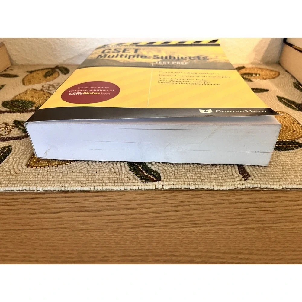 CliffsNotes CSET Multiple Subjects: - Paperback, by Fisher M.A. Stephen; - Good
